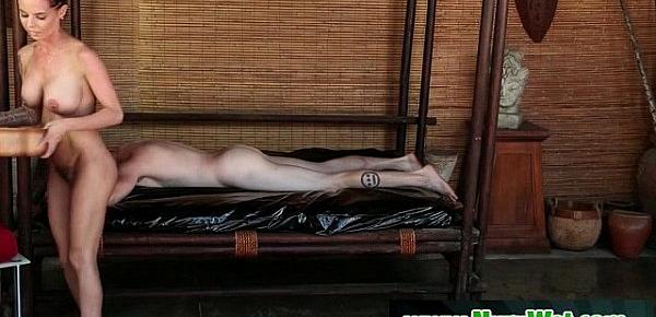  Nuru Gel All Over Sexy Japanese Asian Masseuse 15